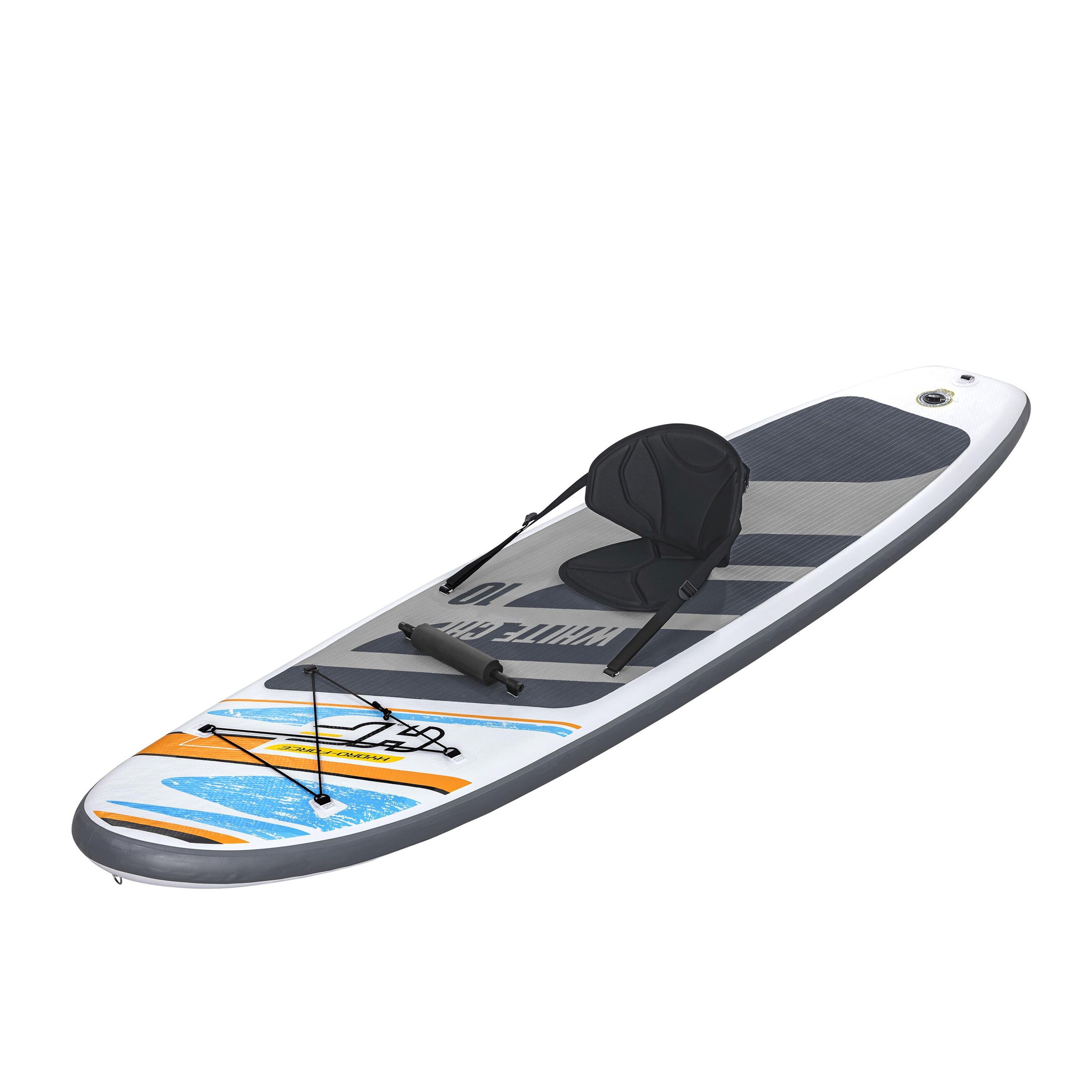 Stand Up Paddle WHITE CAP mit Kajak Sitz 305 cm
