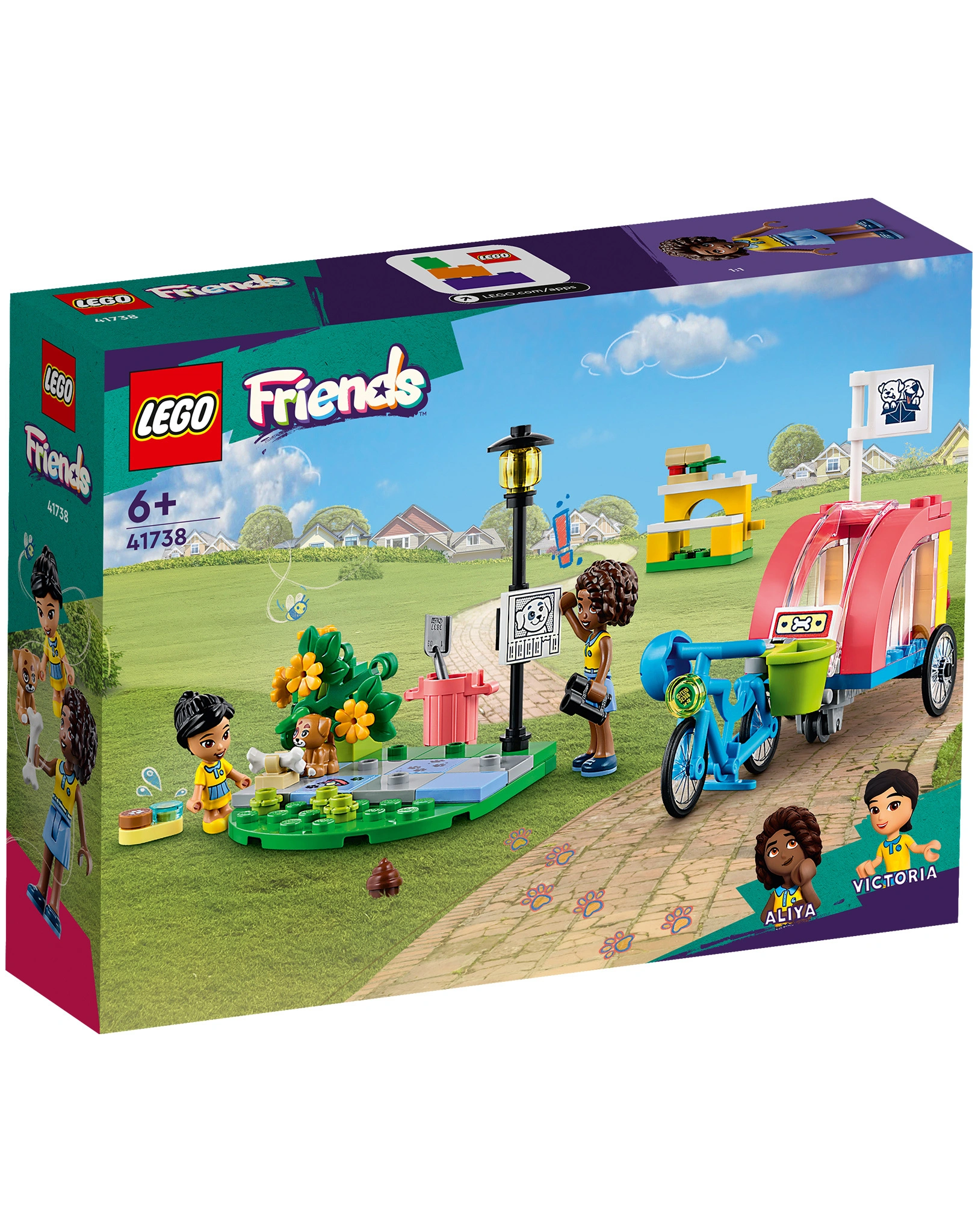 LEGO® Friends 41738 Hunderettungsfahrrad