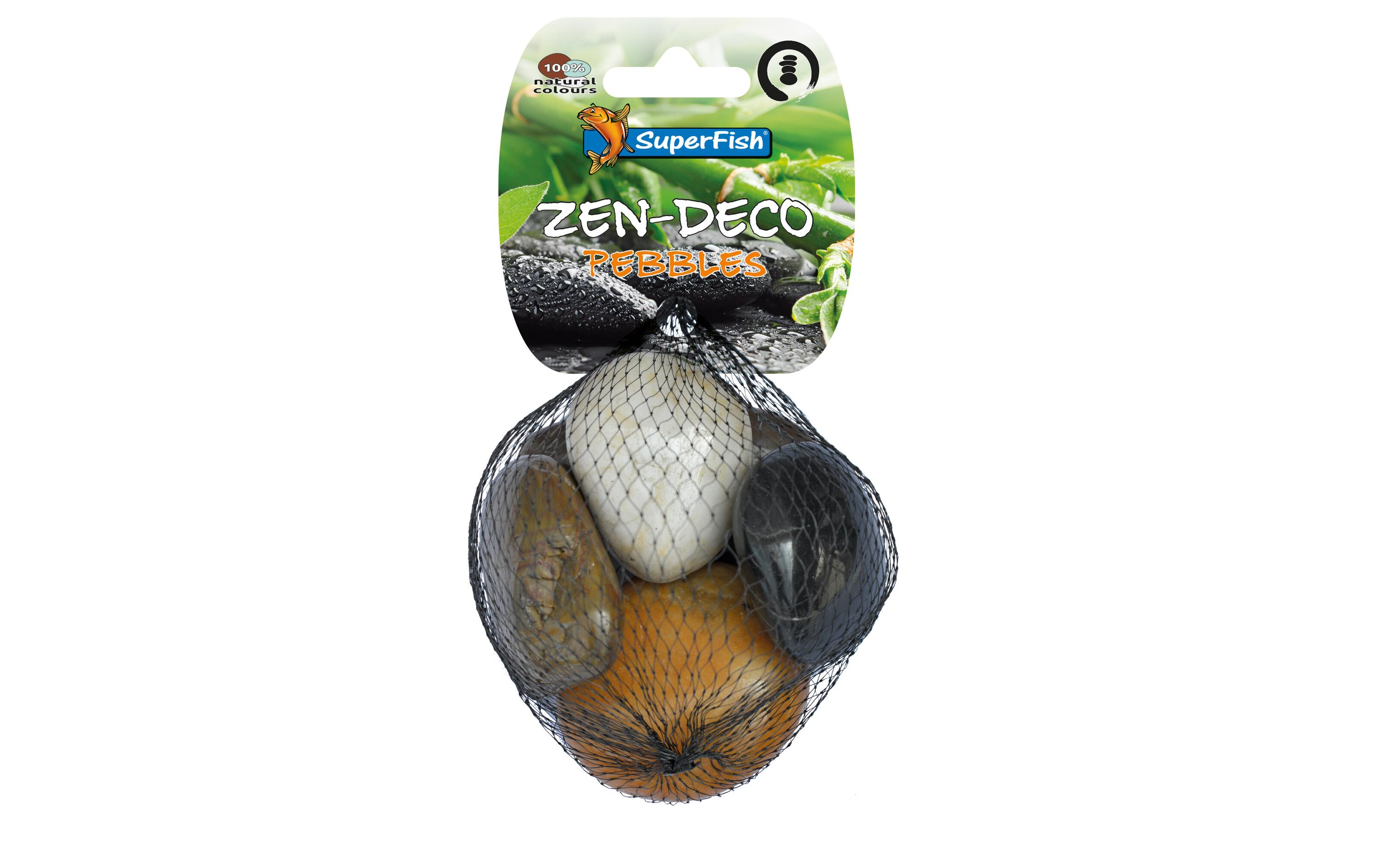 Dekoration Zen Deko Pebble Medium Mix 450 gBunte Flusssteine