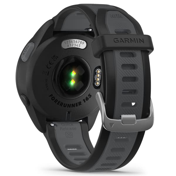 Montre cardio GPS GARMIN FORERUNNER 165 BLACK/SLATE GREY