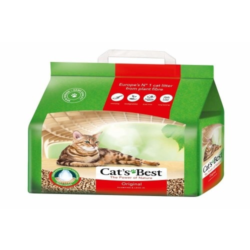 A melhor areia natural para gatos