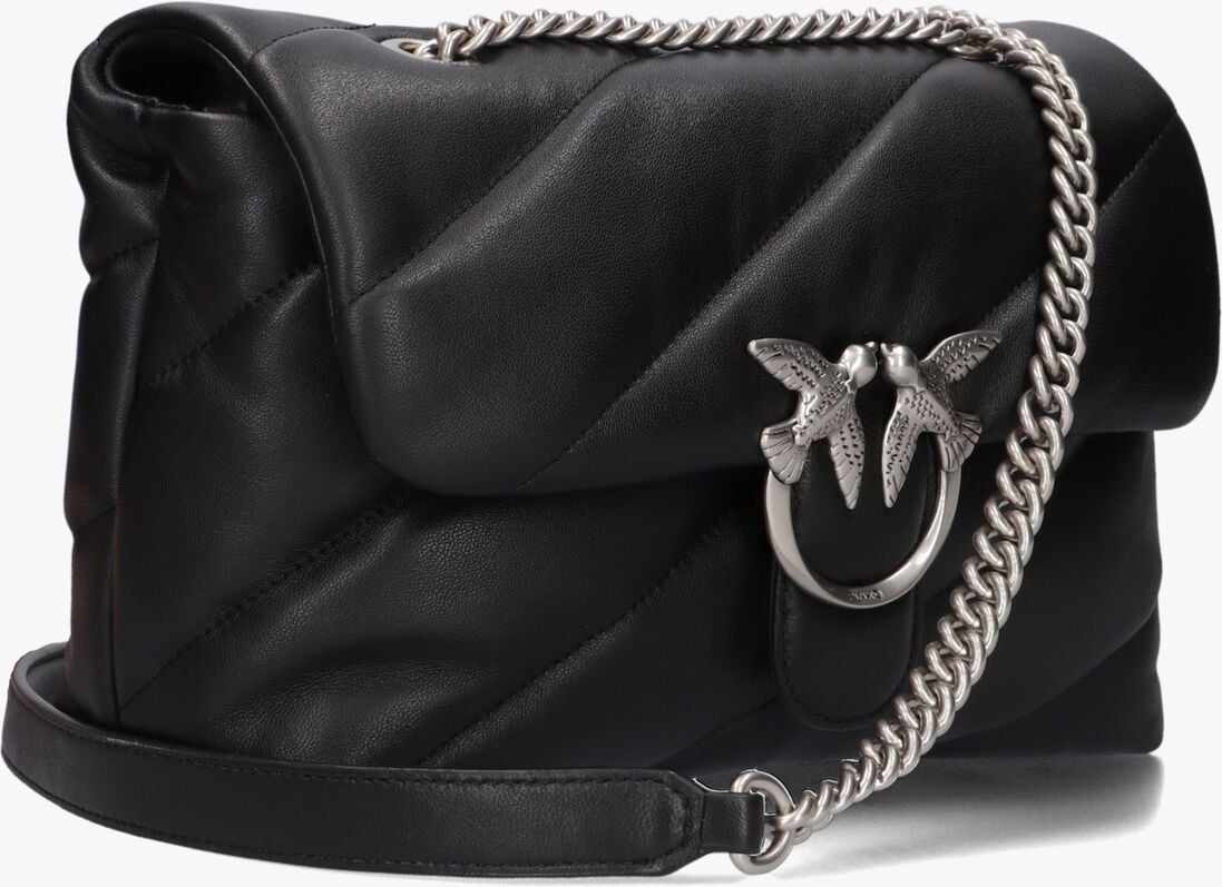 zwarte pinko schoudertas love puff classic