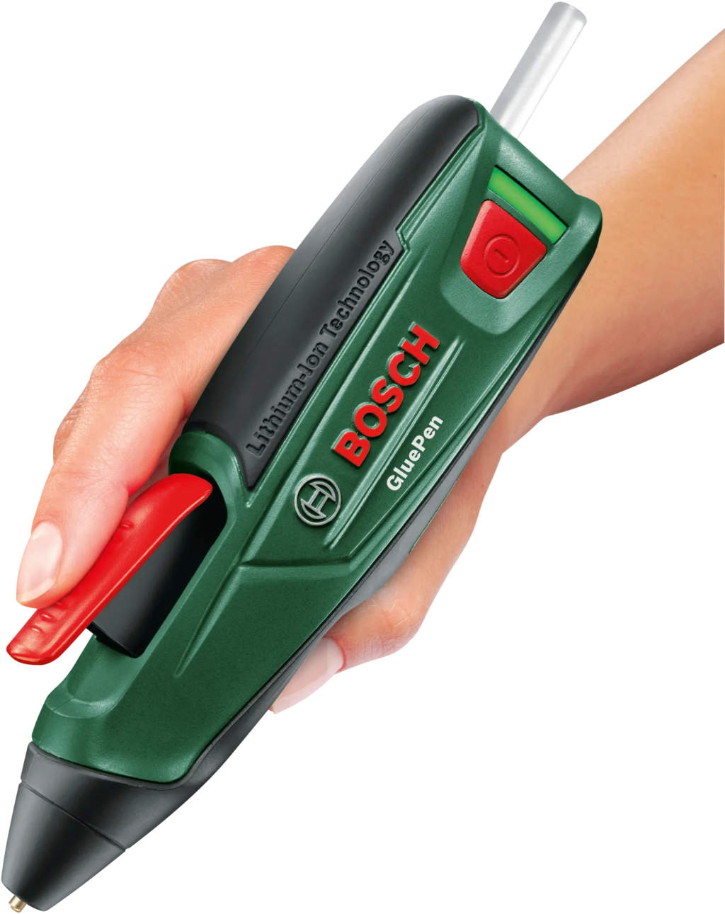 Bosch Home & Garden  GluePen    Kabellose Akku Heißklebepistole für vielseitige Anwendungen