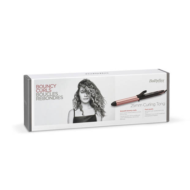 BaByliss krultang Rose-Quartz C451E 25mm incl. 6 digitale temperatuurinstellingen