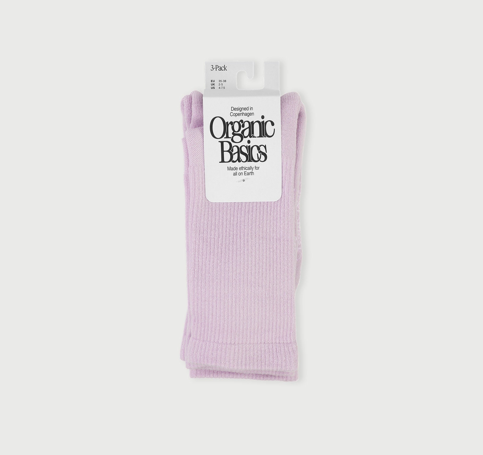 COTTON<br>Core Tennis Crew Socks 3-pack
