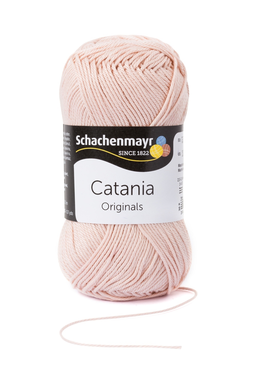 Wolle CATANIA - soft apricot - 50g