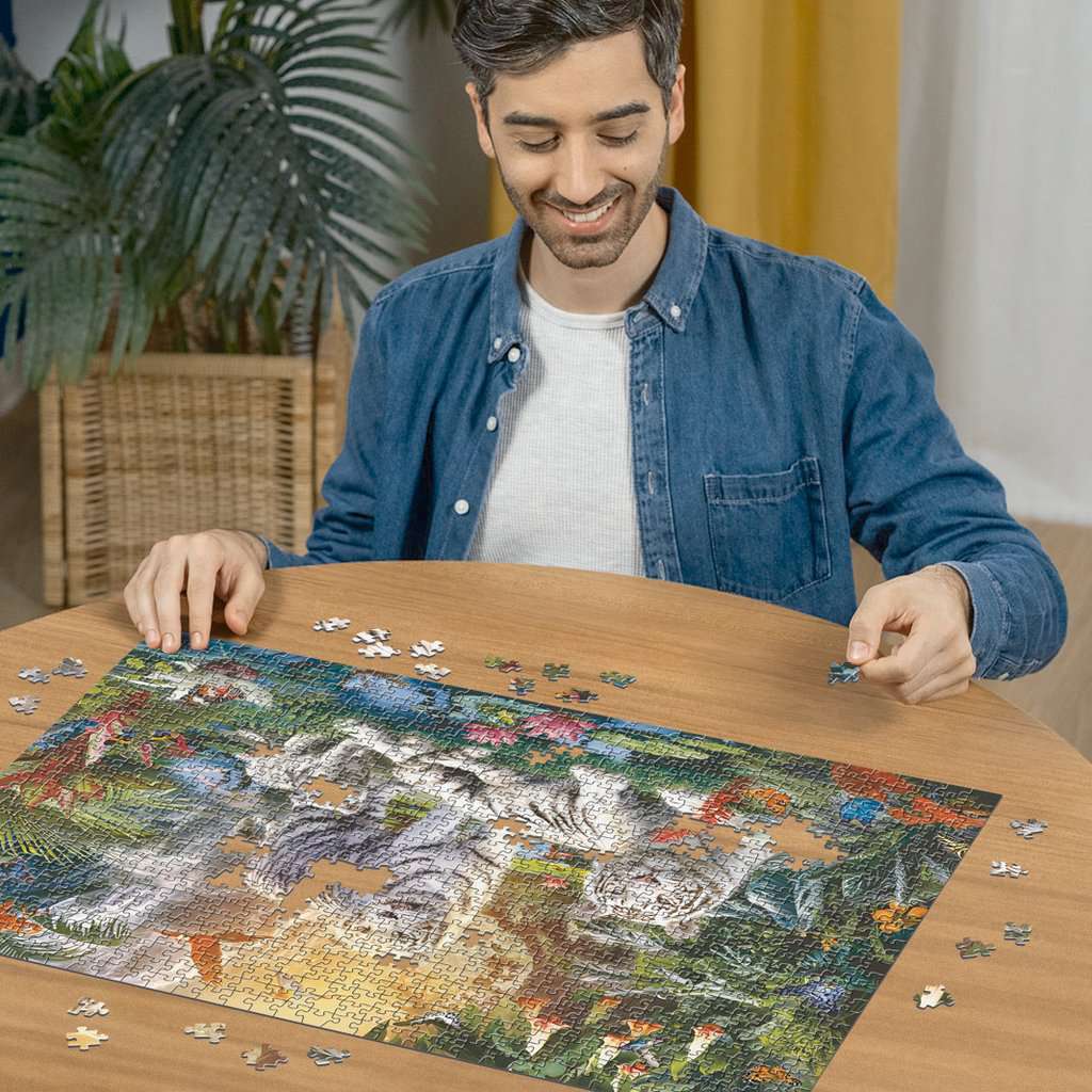 Ravensburger Spiel Familie der Weißen Tiger
