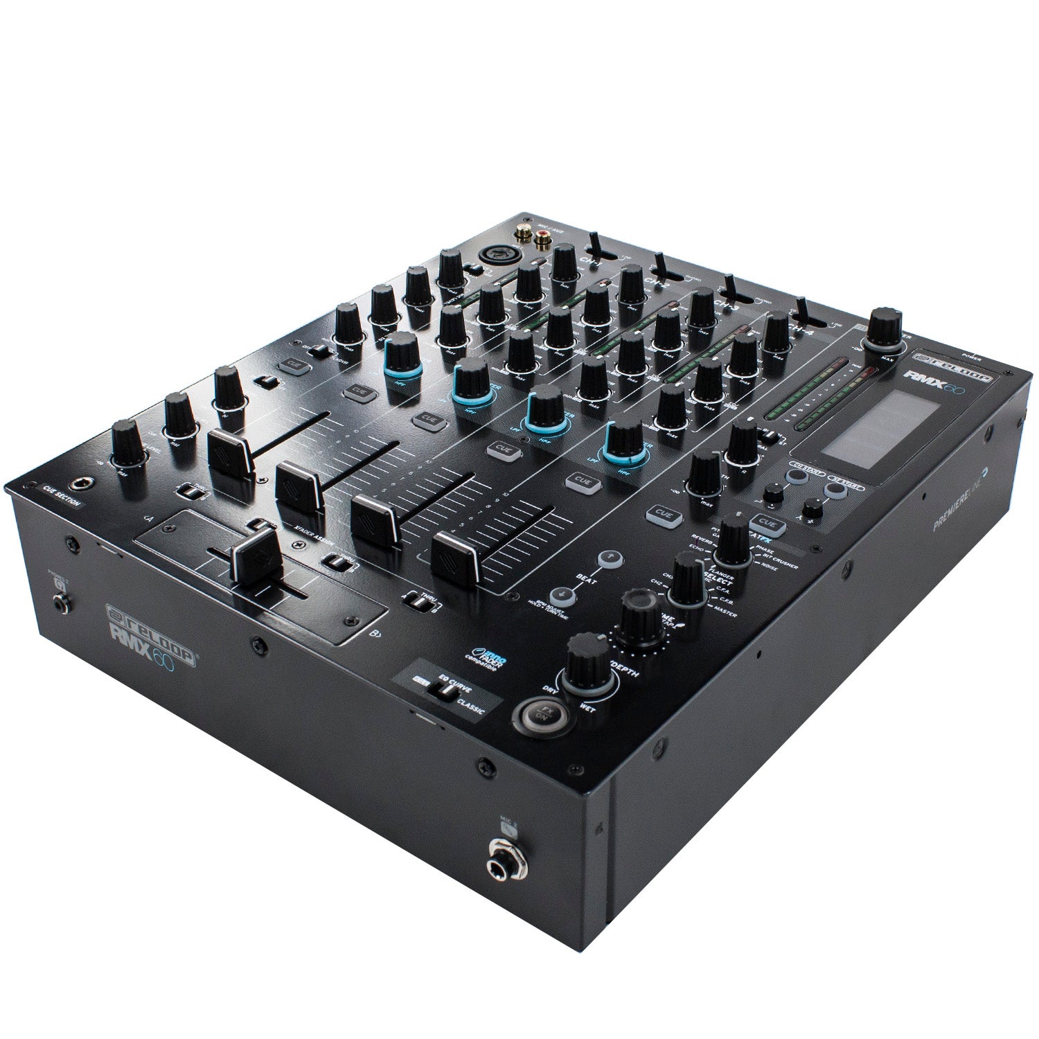 Reloop RMX-60 vierkanaals DJ mixer