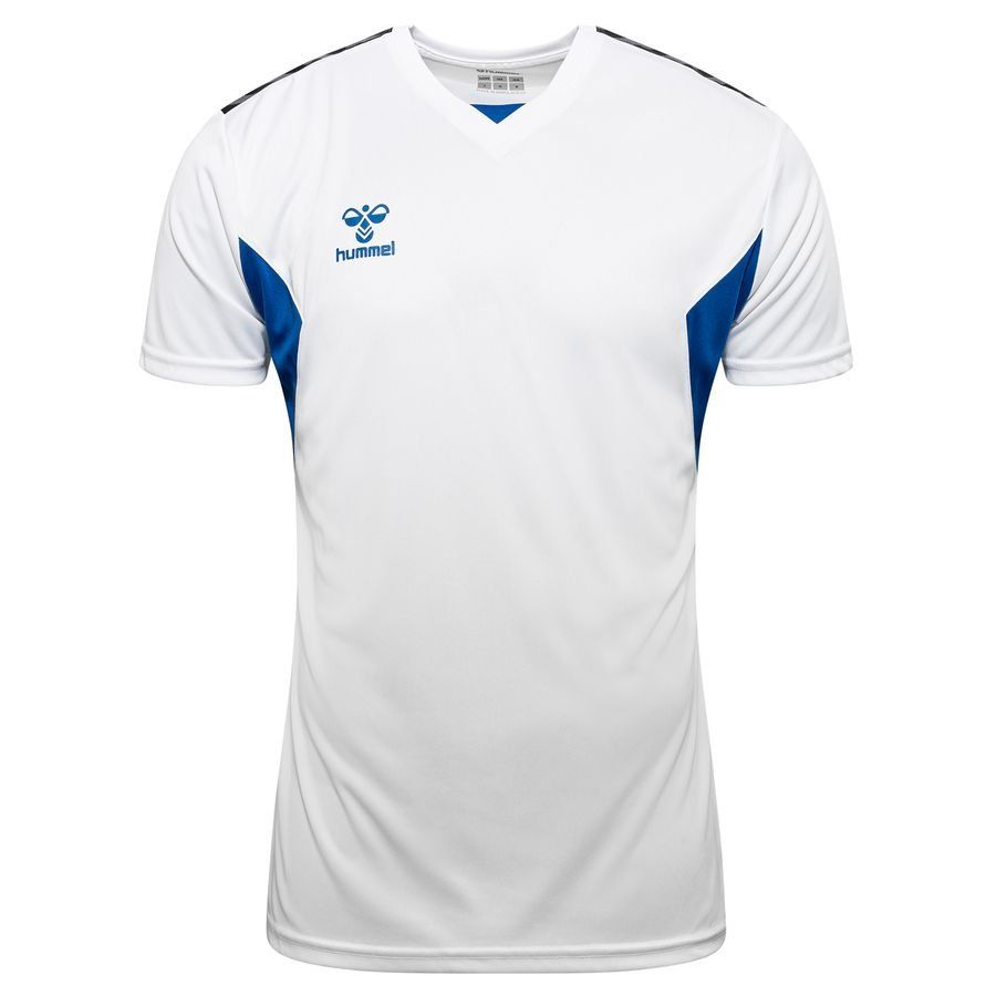 Hummel Maillot Authentic - Blanc/Bleu Enfant