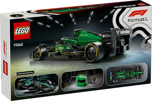 Aston Martin Aramco F1® AMR24-racerbil LEGO® Speed Champions (77245)