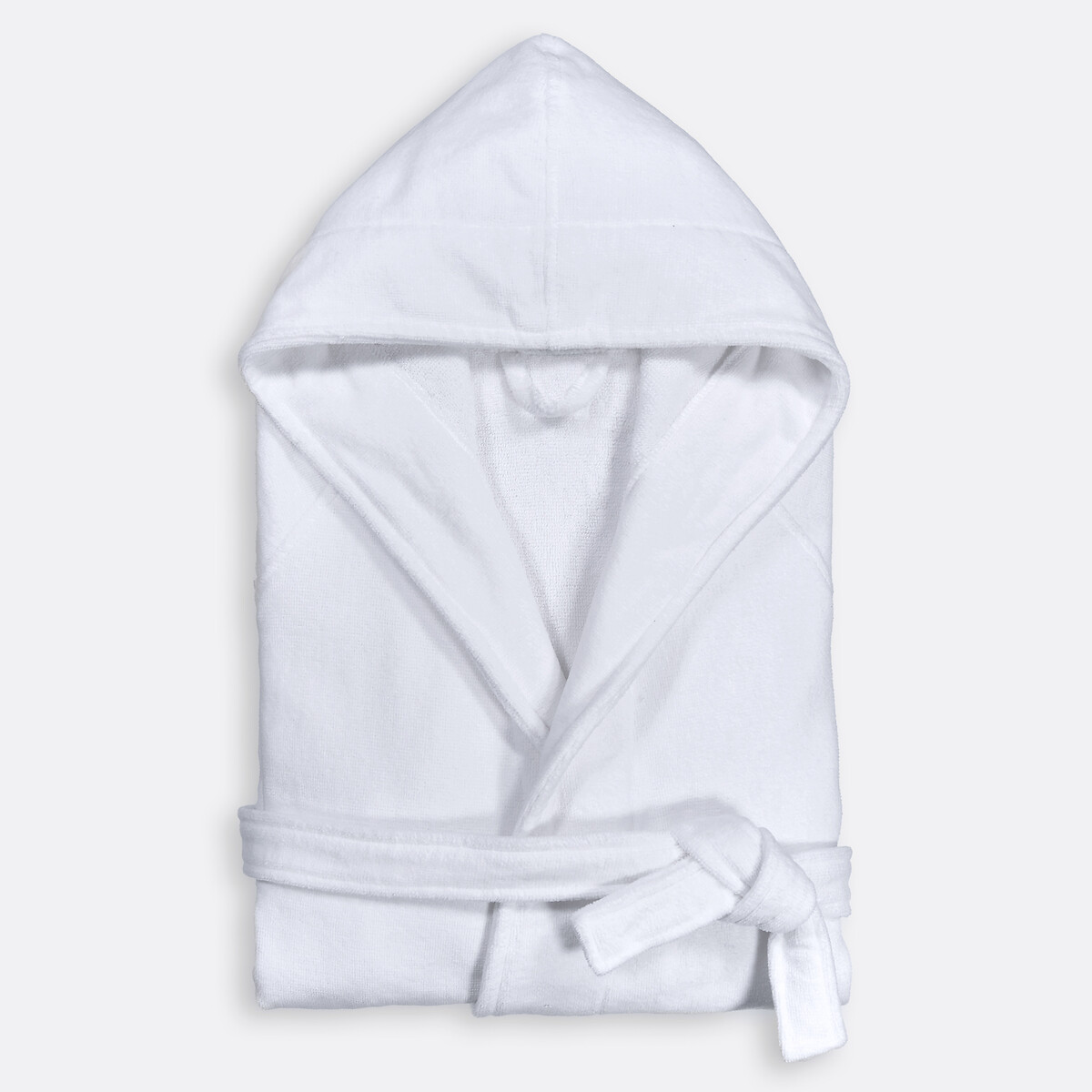 LA REDOUTE INTERIEURS<br>Roupão com capuz em veludo felpudo 450 g/m², Trizie