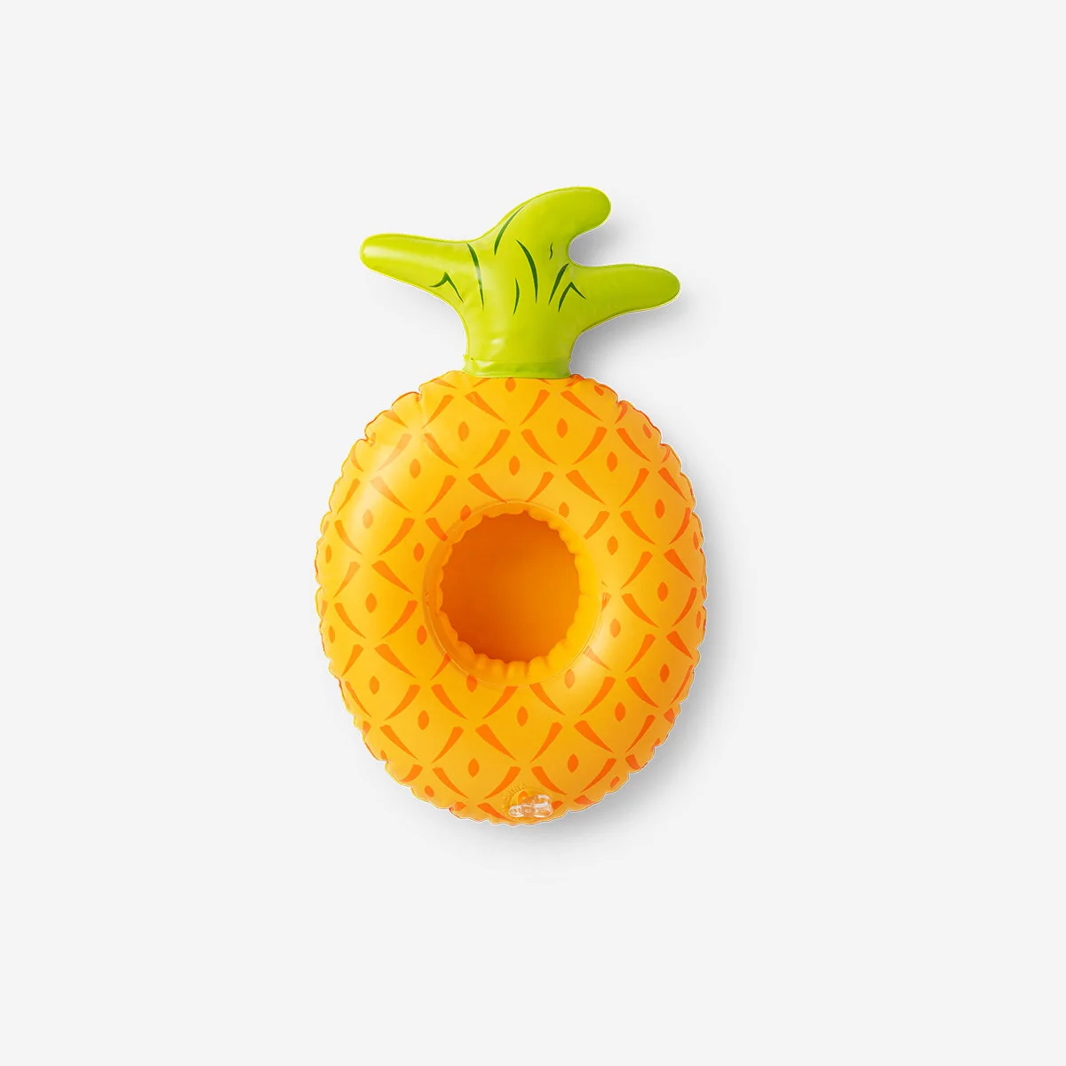 Oppustelig ananas-kopholder