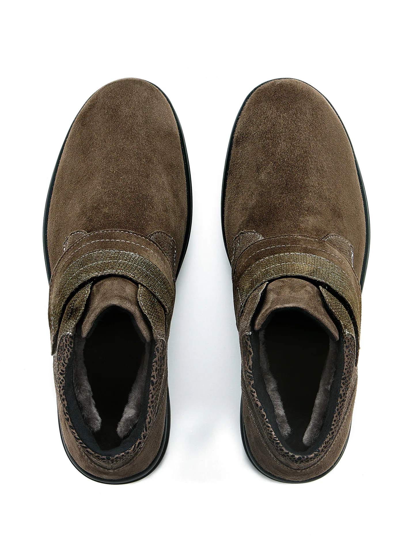 Hallux-Lammfell-Klett-Boots
