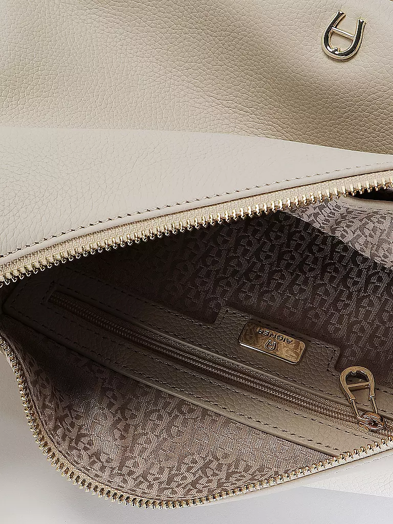 AIGNER Ledertasche - Umhängetasche ZITA  creme