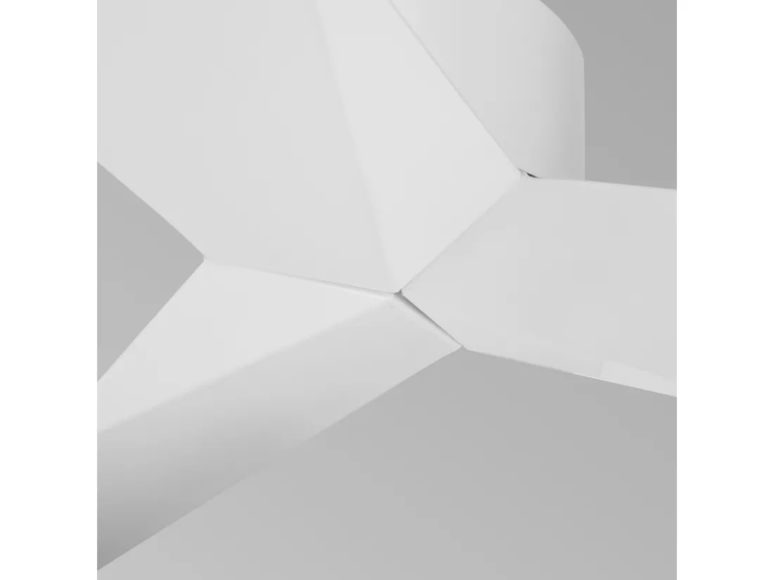 FORLIGHT Ventilateur du Plafond Lace Blanc