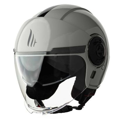 Casque MT HELMETS VIALE SV S - SOLID - Gris