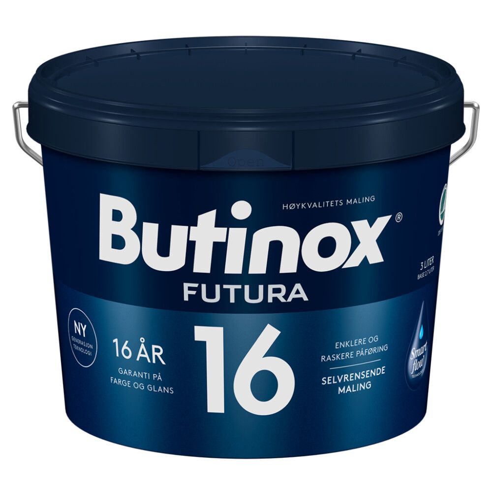 MALING BUTINOX FUTURA 16 HVIT-BASE 9L