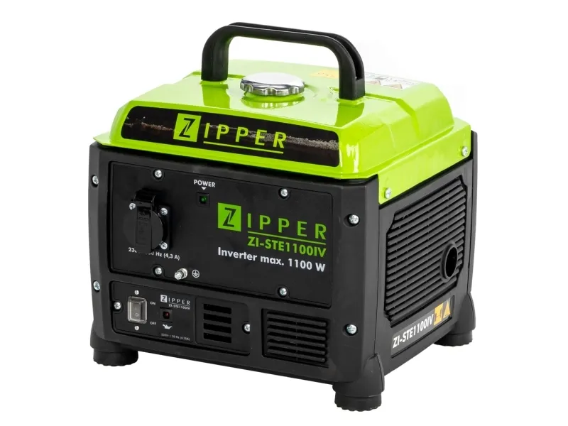 Zipper ZI-STE1100IV, 1100 W, 230 V, 4,2 L, Benzin, 50 Hz, 53,5 cm³