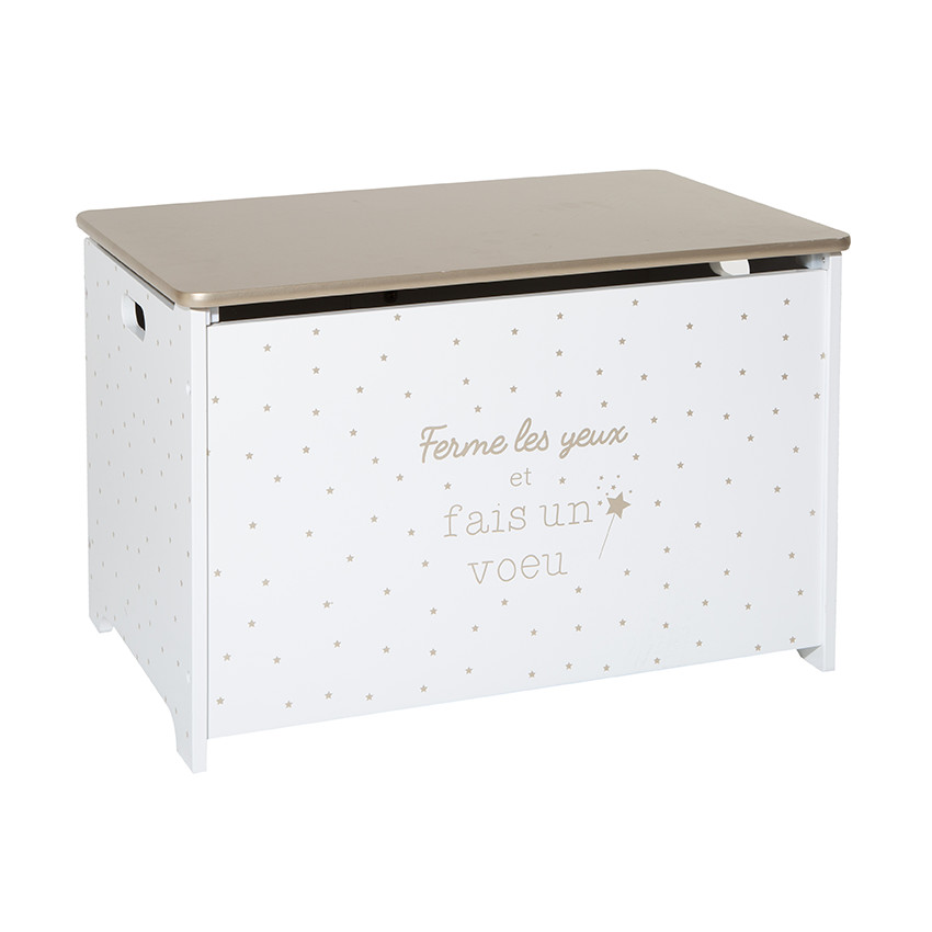 Coffre à jouets - Doré