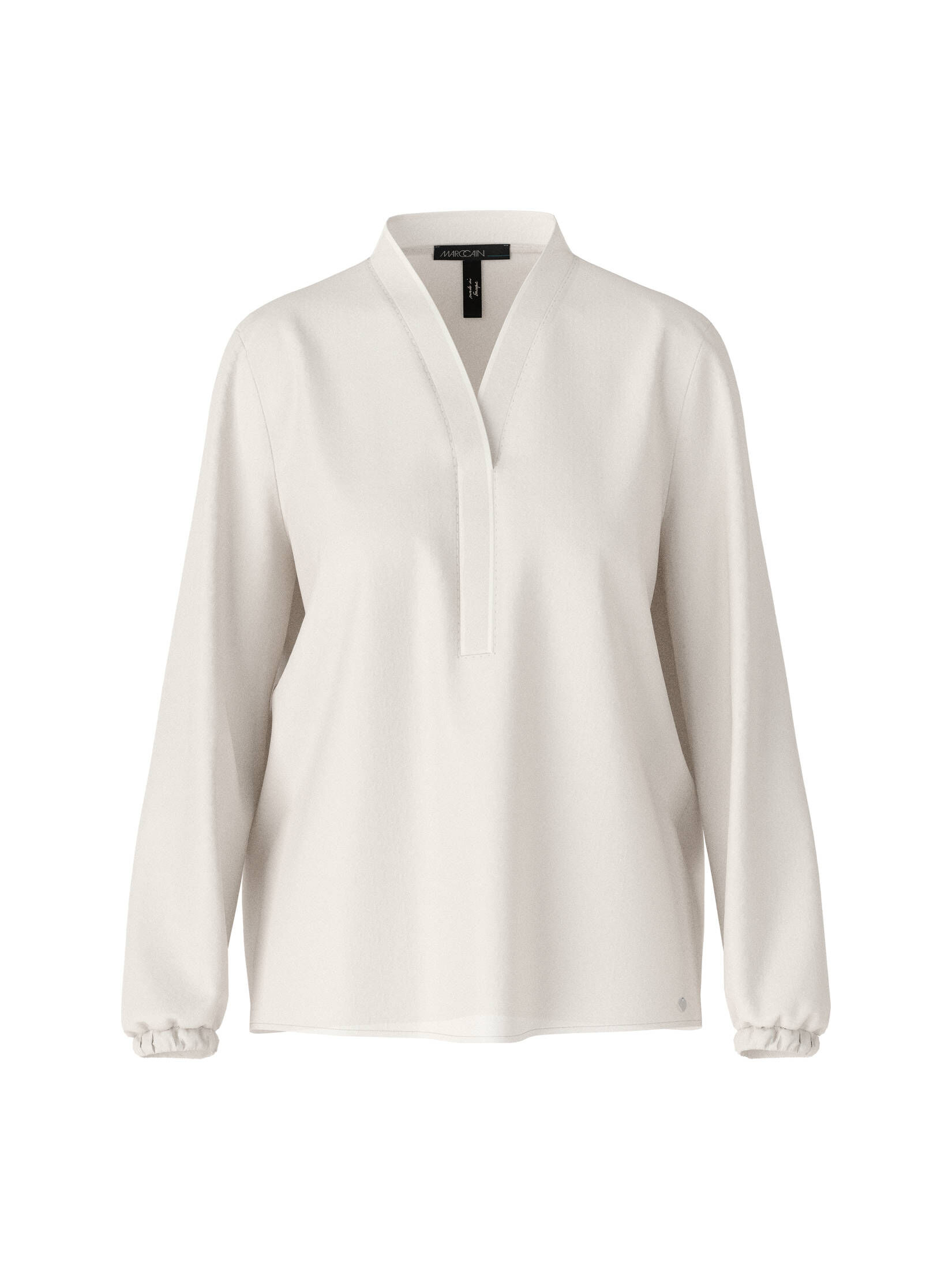 Marc Cain| Damen Bluse mit V-Ausschnitt