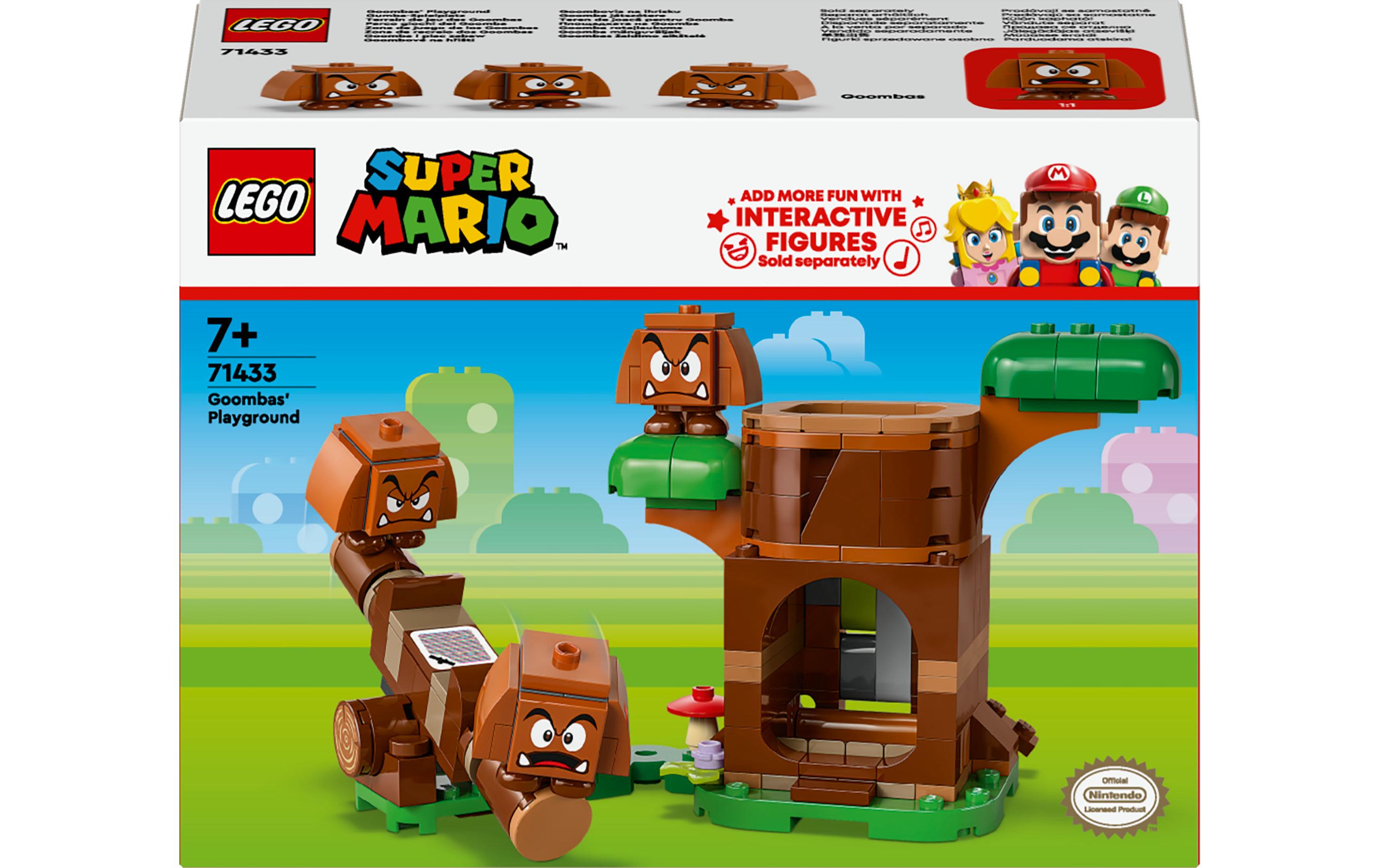 Super Mario Gumba-Spielplatz 71433LEGO-Spielzeugfigurenset
