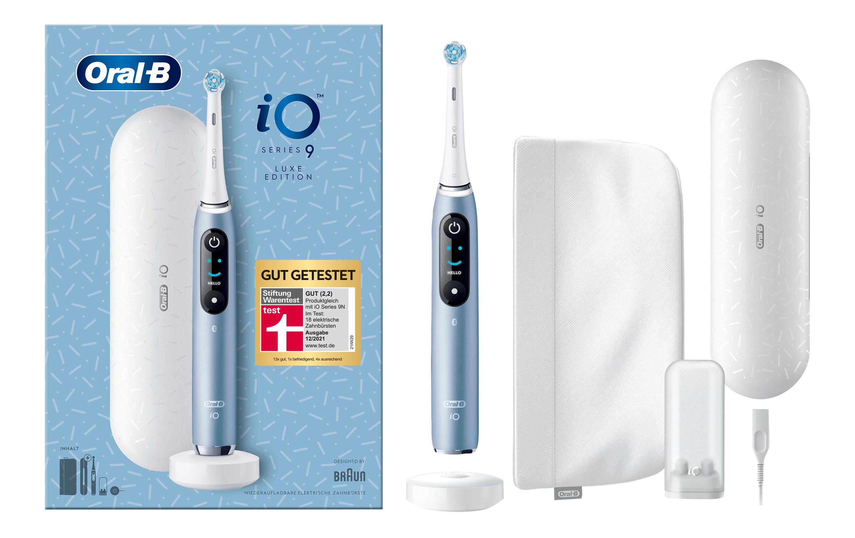 Rotationszahnbürste iO Series 9 Luxe Edition Aqua Marine<br>Elektrische Zahnbürste