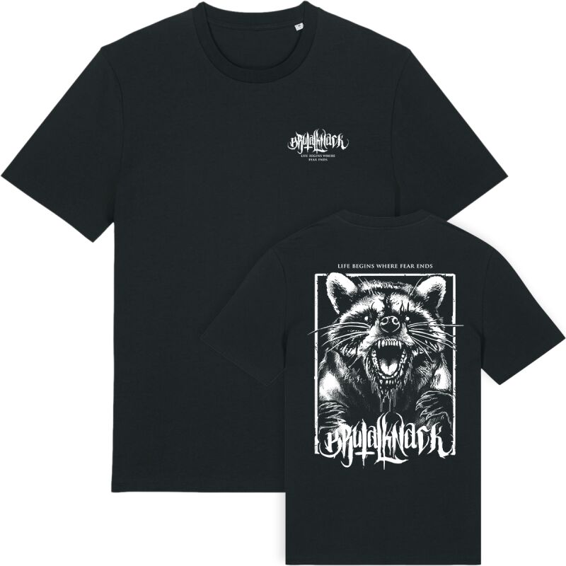 Racoon Shirt | Brutal Knack T-Shirt Manches courtes