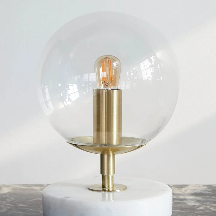 Tala - Pluto LED-Leuchtmittel E14 3W, Ø 4,5 cm, transparent gelb