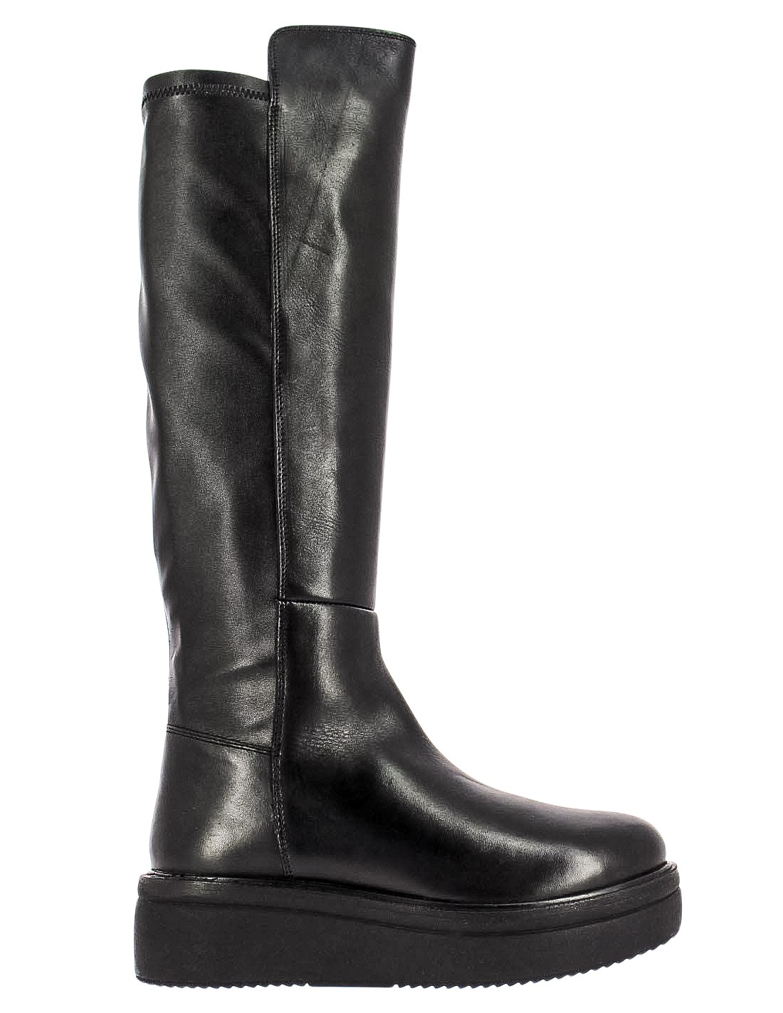 kharisma cuissardes compensées femme cuir noir