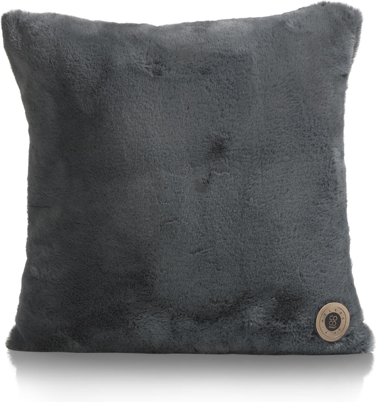 COCO maison sierkussen Evie antraciet 45 x 45 cm