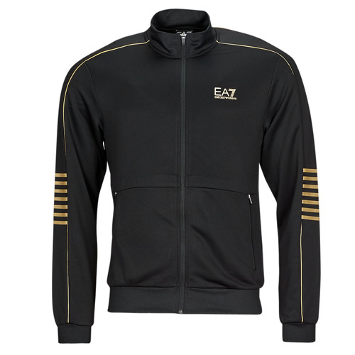 Emporio Armani EA7 - CORE ID SWEATSHIRT - Noir / Doré