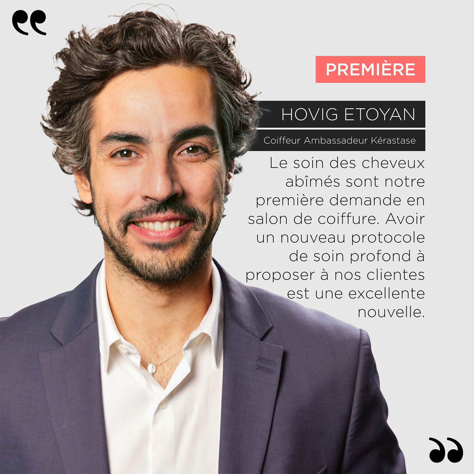 Coffret pour cheveux abîmés Première
