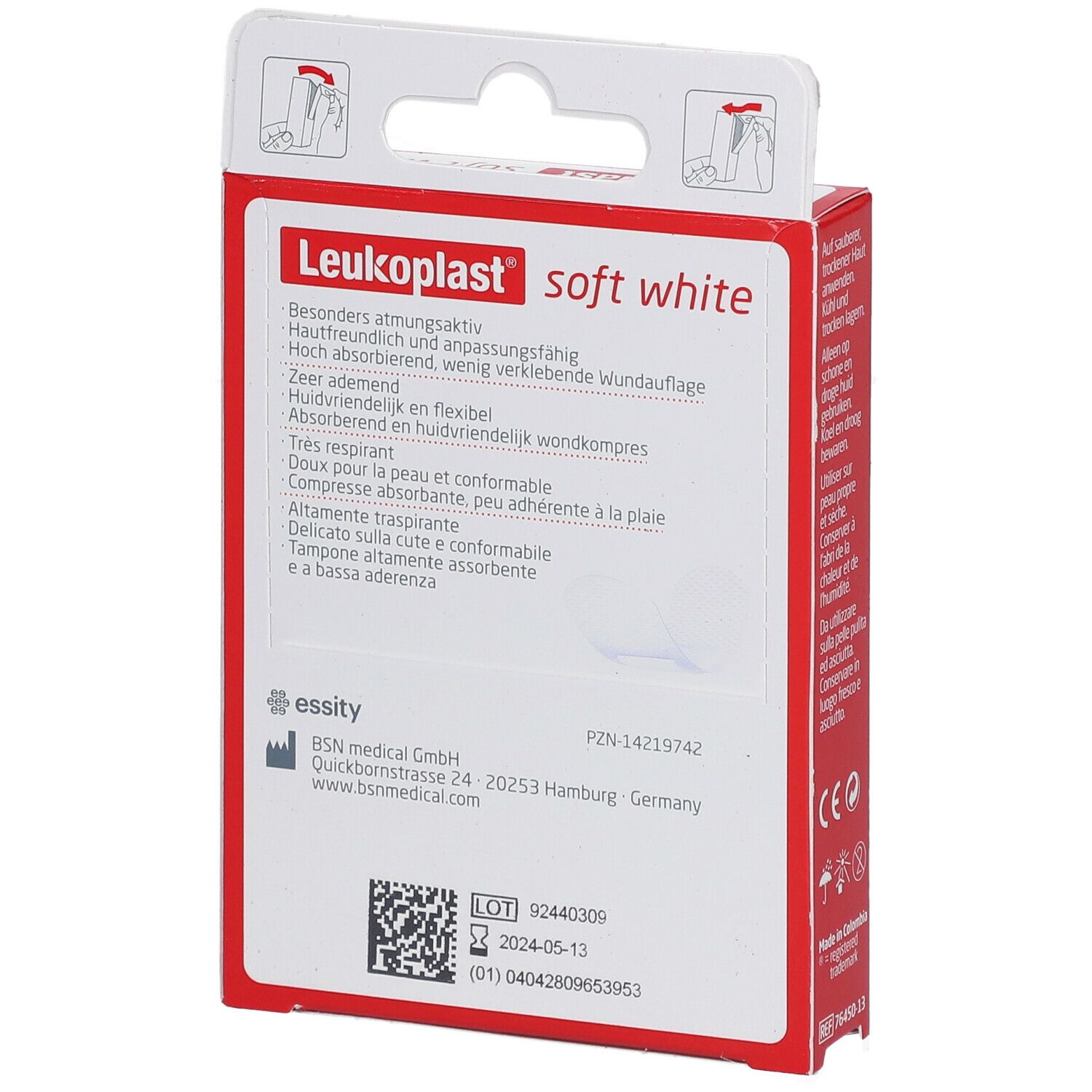 Leukoplast® Soft Strips 12 x 72 mm & 38 x 63 mm