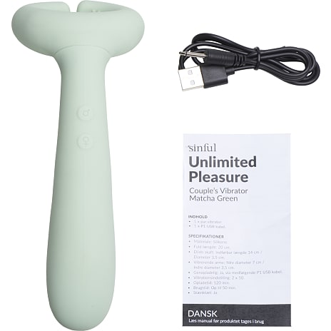 Sinful Matcha vibrator til par
