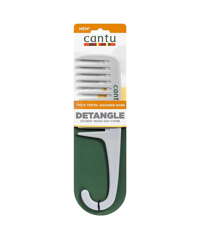 Cantu - Pente para desembaraçar Detangle Sturdy Wash Day Comb