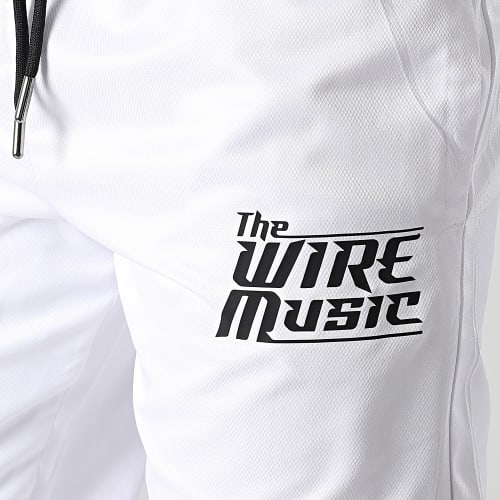 Pantalon Jogging Diamant TWM Blanc Noir