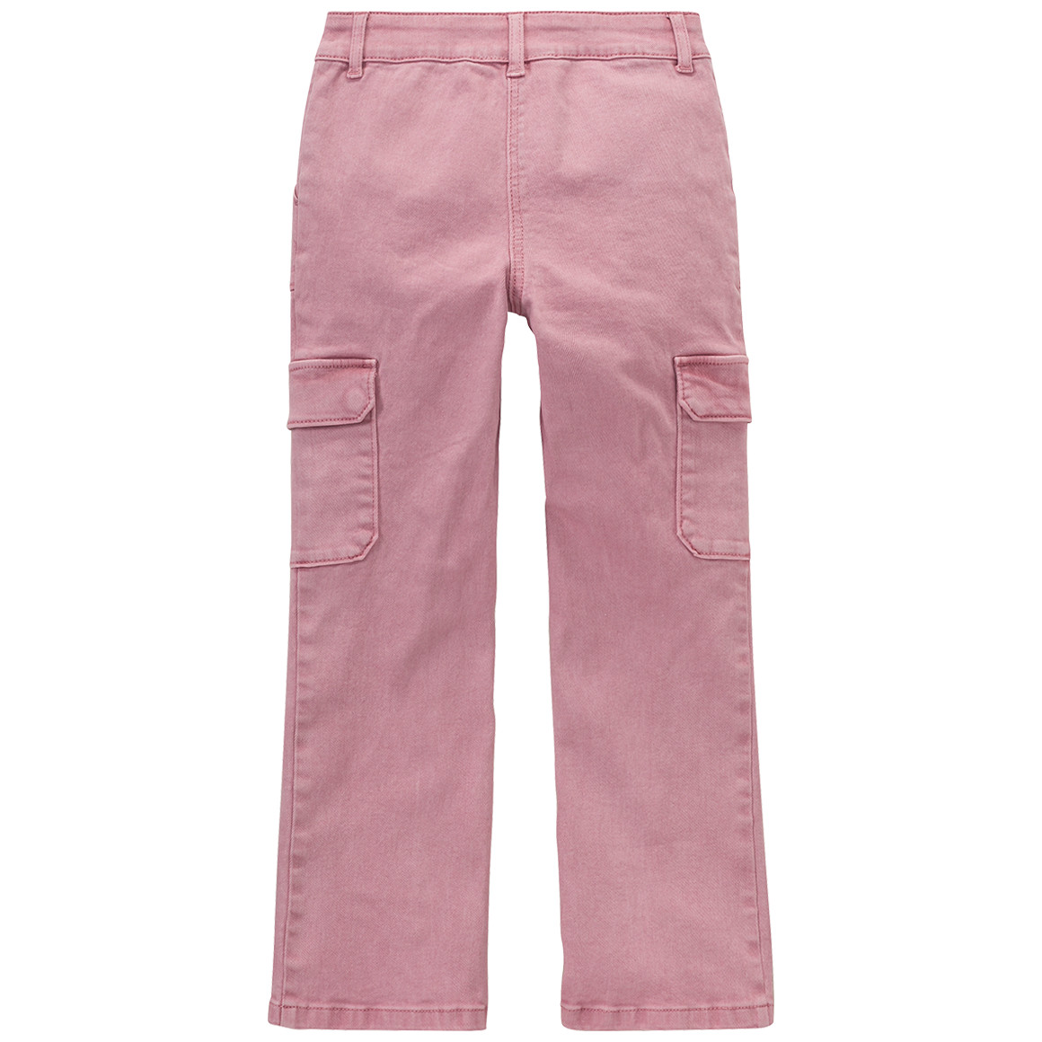 Jonas Nielsen Mädchen Cargo-Jeans mit weitem Bein rosa
