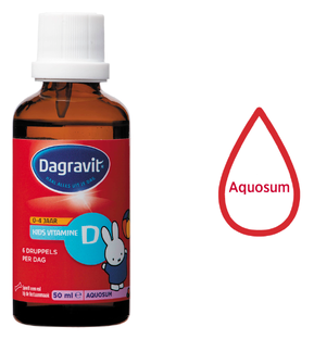 Dagravit Kids Vitamine D Aquosum Druppels Voordeelpak 50ML