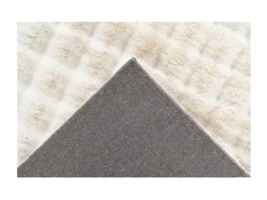 Tapis 230x160cm, design H008Y coloris ivoire - Confort et élégance pour votre intérieur