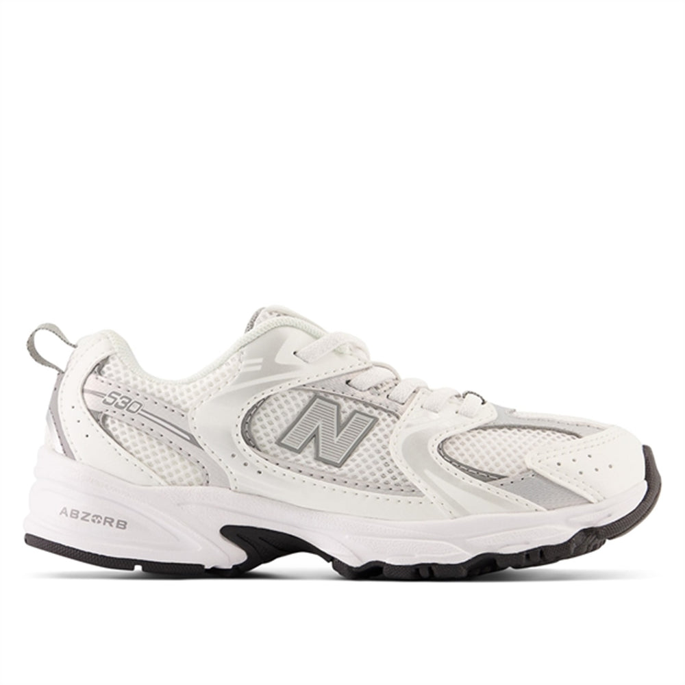 530 White/Silver Sneakers - New Balance | Luksusbaby