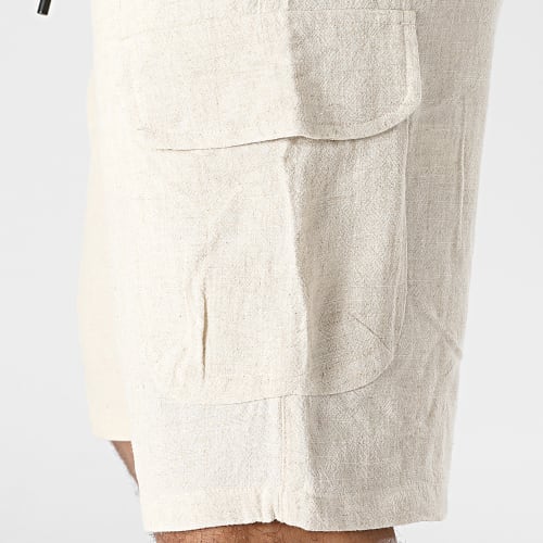 Short Cargo Beige Chiné