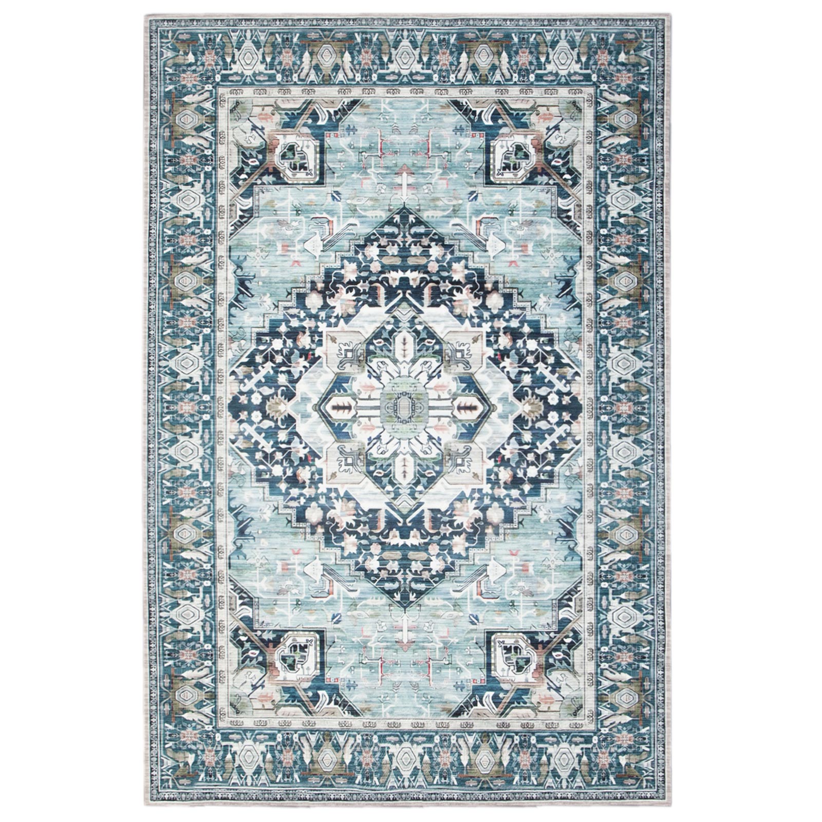 Orient-Teppich - blau - 120x160 cm