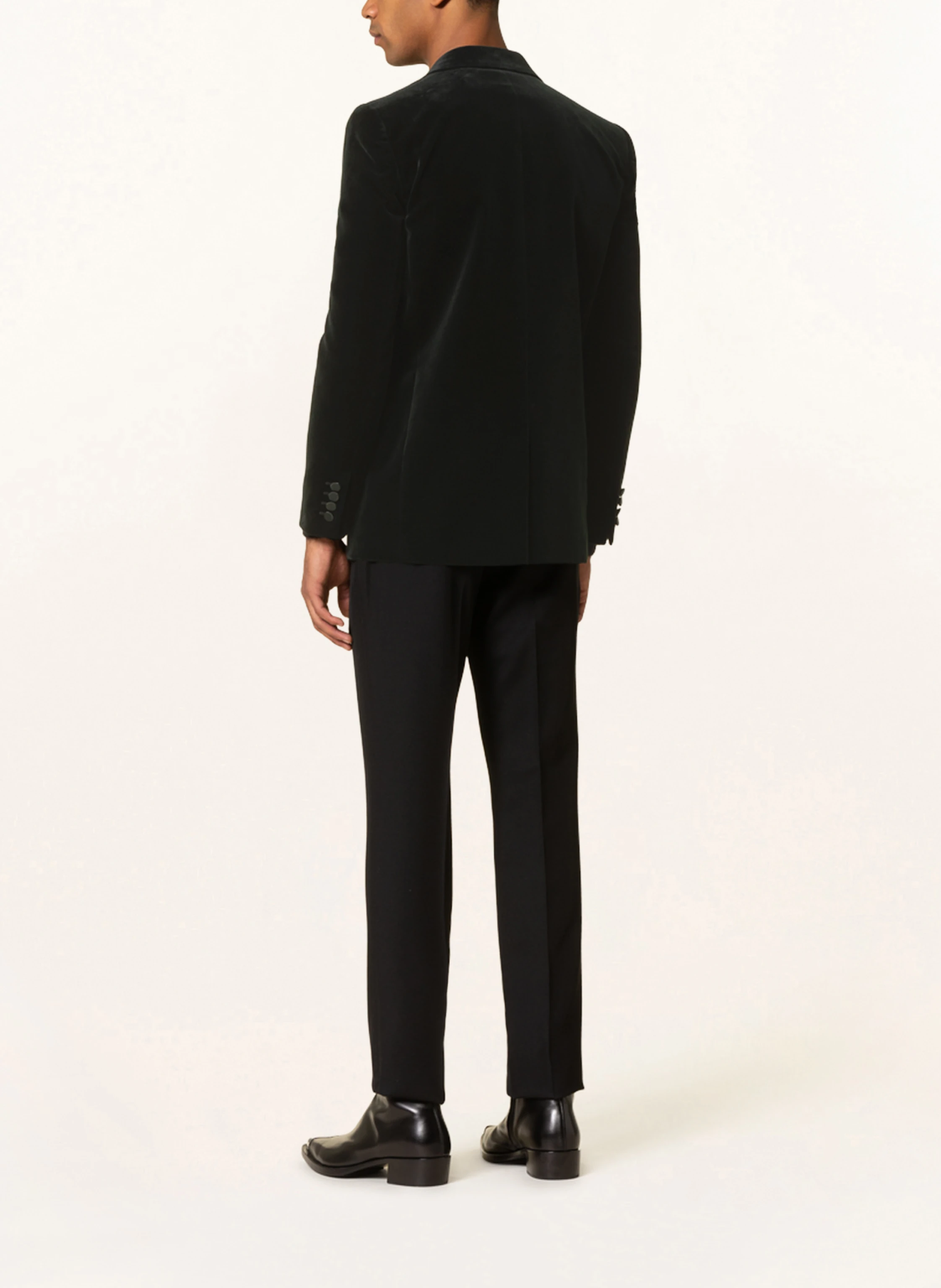 SAINT LAURENT Samtsakko Regular Fit