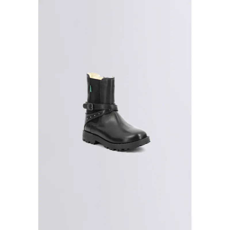 GROOZMY NOIR BOOTS Cuir Fille