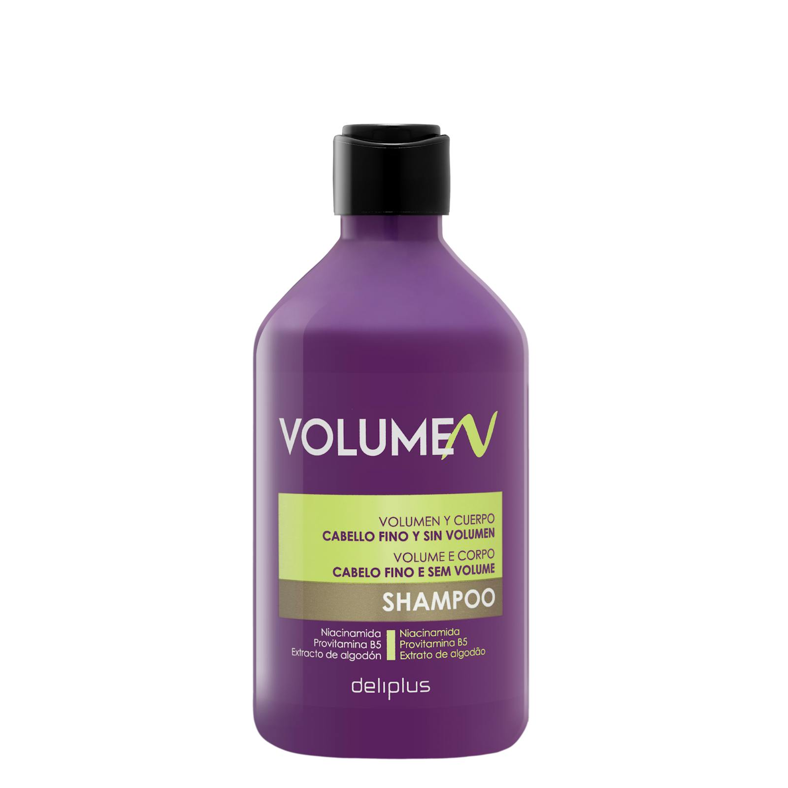 Shampooing Deliplus Volume pour cheveux fins et mous