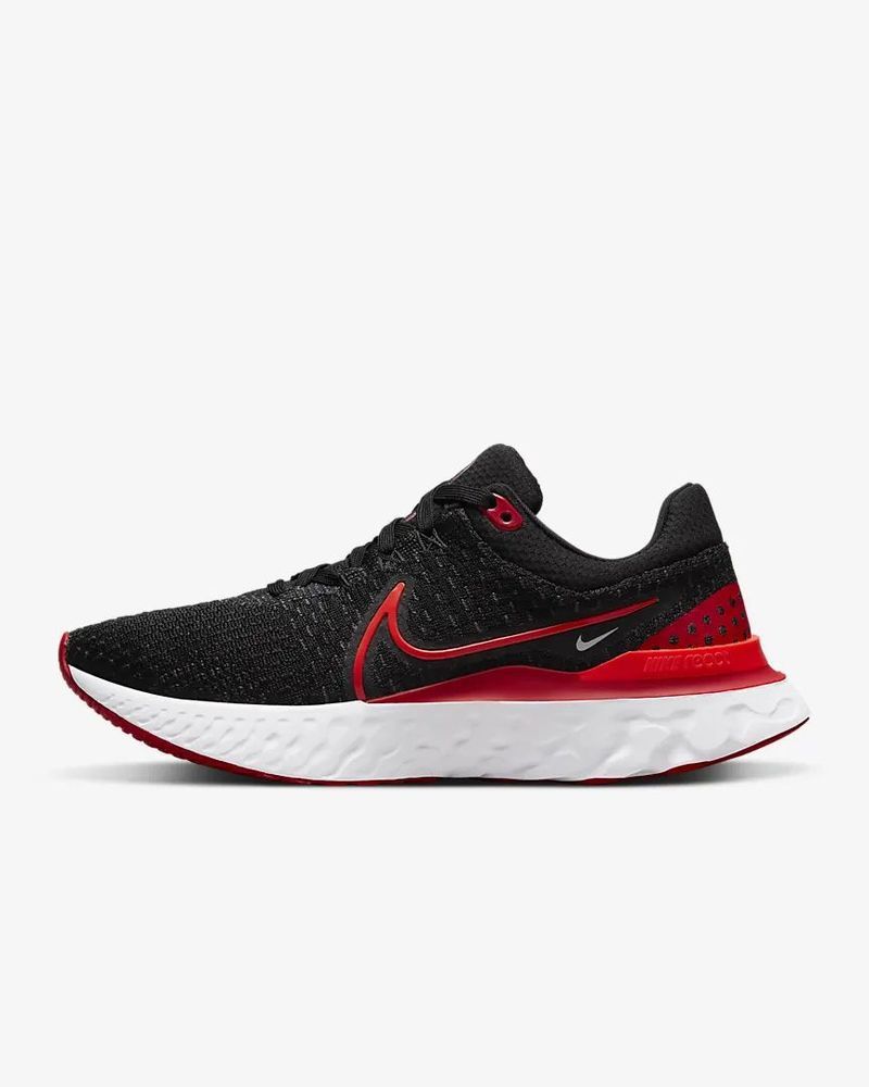 Chaussures de running Nike React Infinity Run 3 Noir & Rouge pour femme