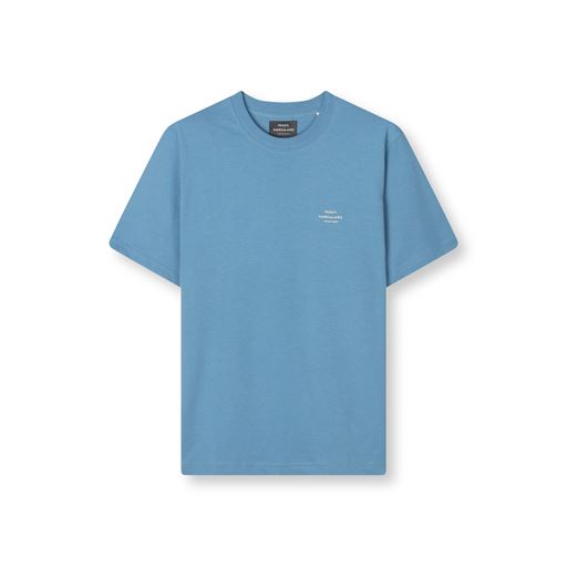 Mads Nørgaard Cotton Jersey Frode Emb Logo T-shirt, Captain`s Blue, XL