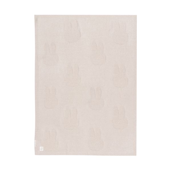 Jollein Miffy Ledikantdeken - 100 x 150 - Nougat