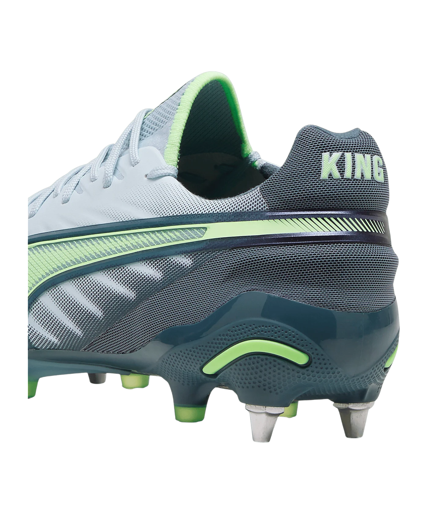 PUMA KING Ultimate MxSG Lights Out Blau Grün F03