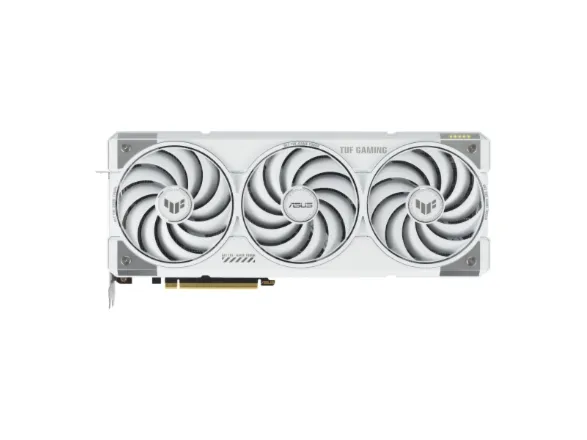 ASUS TUF Gaming GeForce RTX 5070 Ti 16GB - OC Edition - grafikkort - GeForce RTX 5070 Ti - 16 GB GDDR7 - PCI Express 5.0 - 3 x DisplayPort, HDMI - hvid